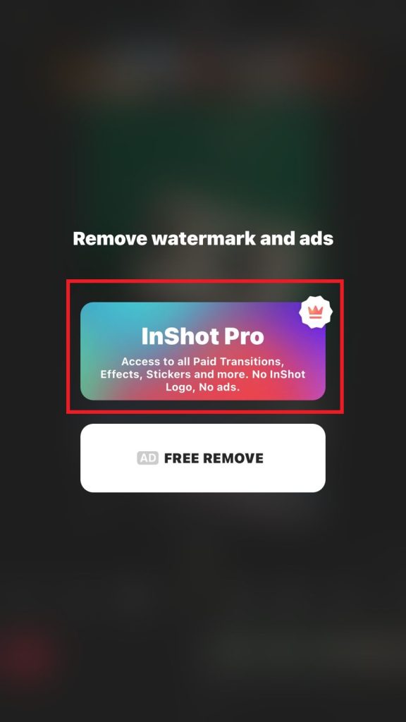 get inshot pro